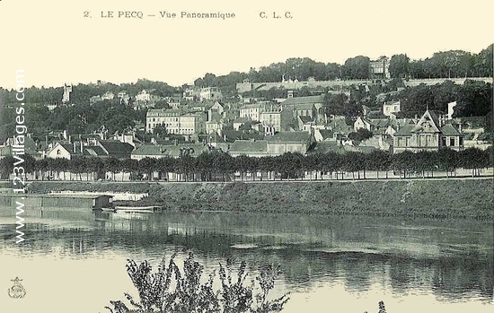 Carte postale de Pecq