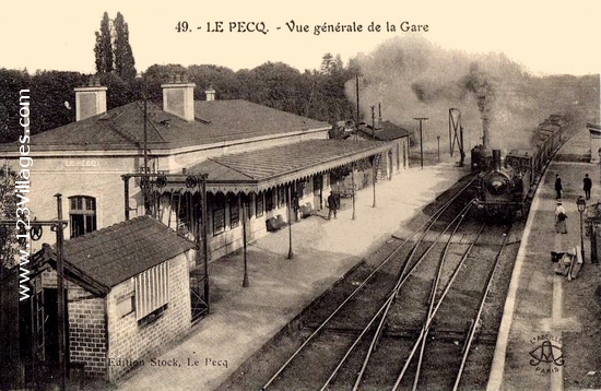 Carte postale de Pecq