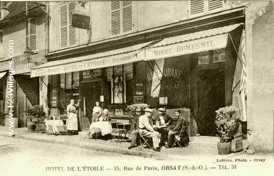 Carte postale de Orsay