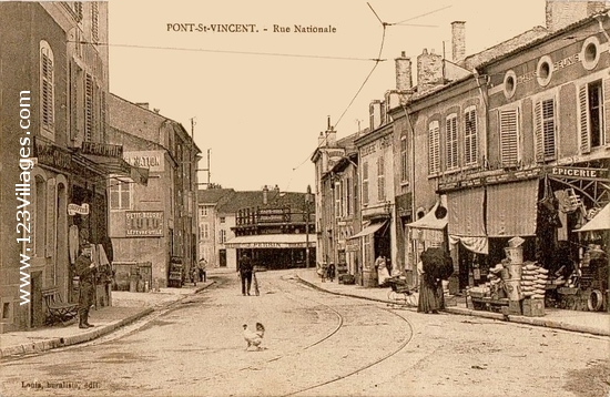 Carte postale de Pont-Saint-Vincent