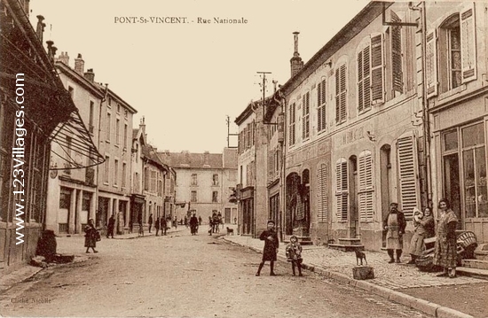 Carte postale de Pont-Saint-Vincent