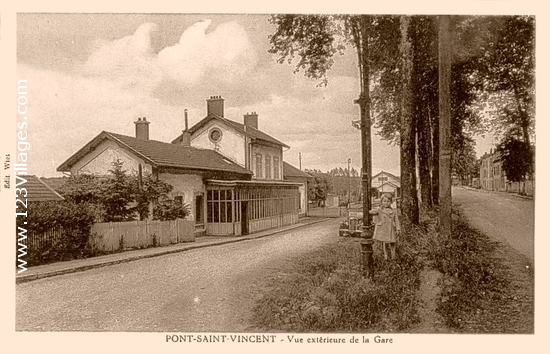 Carte postale de Pont-Saint-Vincent