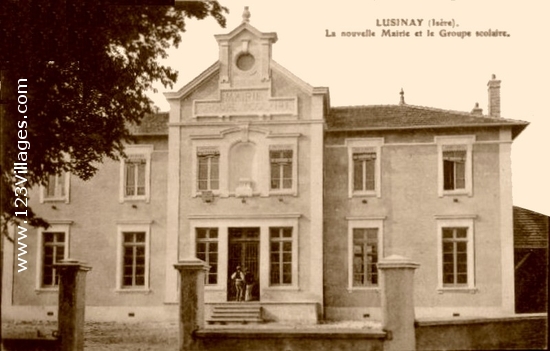 Carte postale de Luzinay