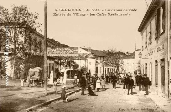 Carte postale de Saint-Laurent-du-Var