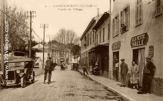 Carte postale de Saint-Laurent-du-Var