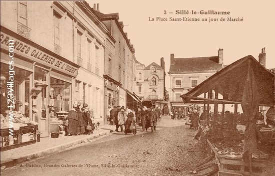 Carte postale de Sillé-le-Guillaume