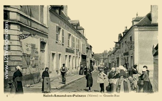 Carte postale de Saint-Amand-en-Puisaye