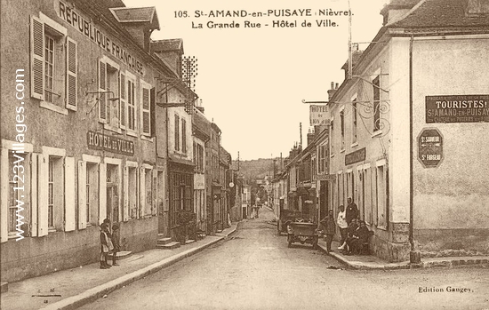 Carte postale de Saint-Amand-en-Puisaye