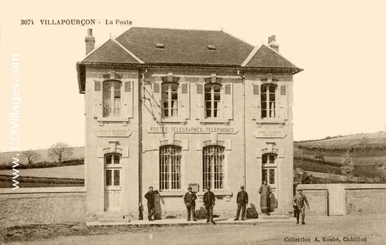 Carte postale de Villapourçon