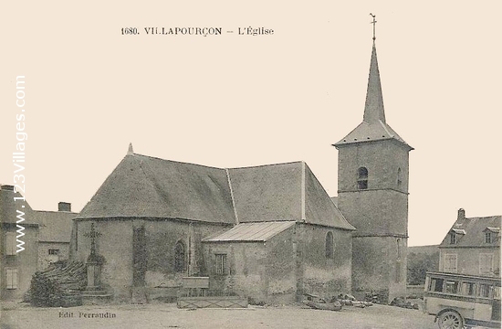 Carte postale de Villapourçon