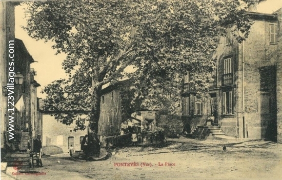 Carte postale de Pontevès