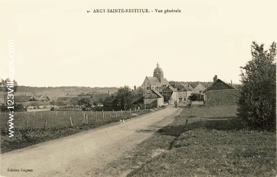 Carte postale de Arcy-Sainte-Restitue