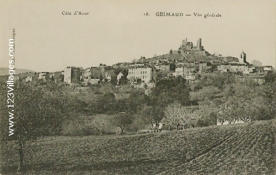 Carte postale de Grimaud