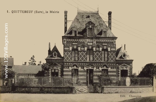 Carte postale de Quittebeuf