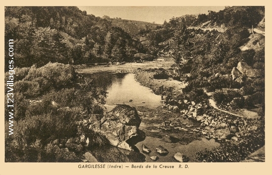 Carte postale de Gargilesse-Dampierre