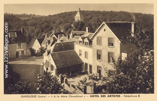 Carte postale de Gargilesse-Dampierre