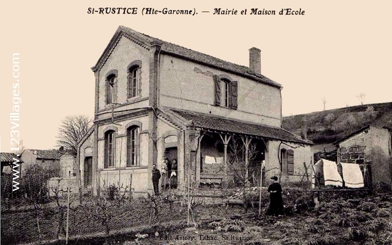 Carte postale de Saint-Rustice