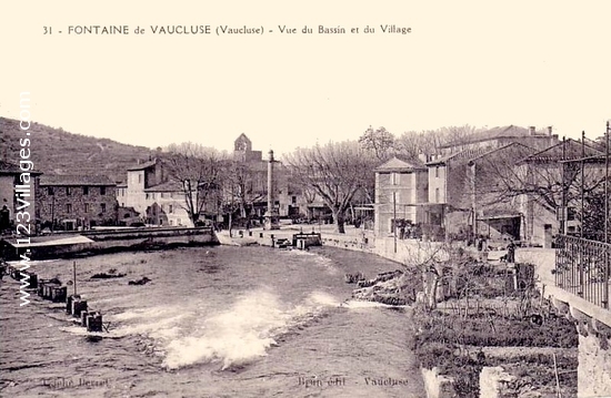 Carte postale de Fontaine-de-Vaucluse