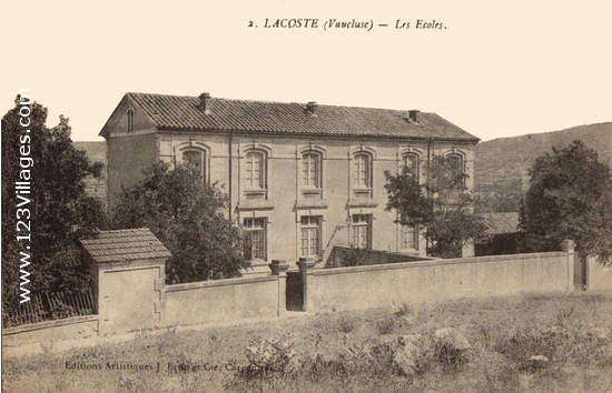 Carte postale de Lacoste