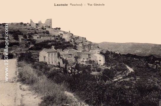 Carte postale de Lacoste