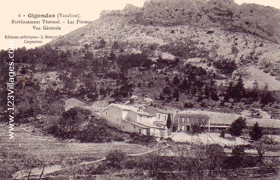 Carte postale de Gigondas