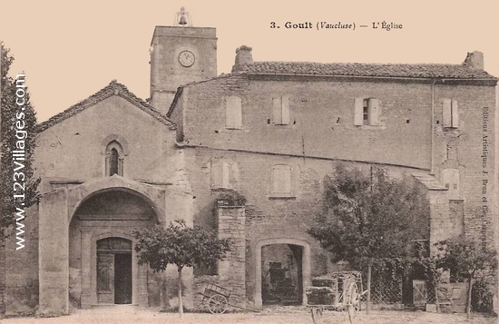 Carte postale de Goult