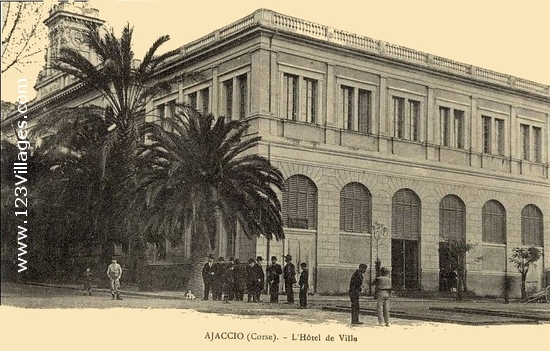 Carte postale de Ajaccio