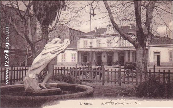 Carte postale de Ajaccio