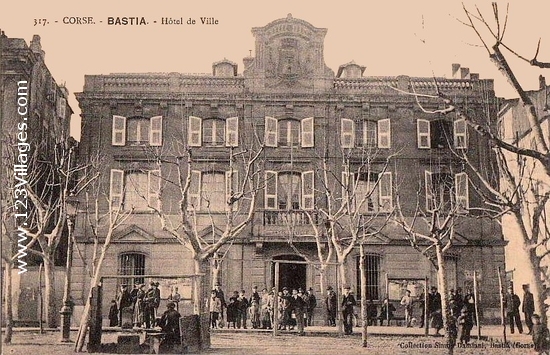 Carte postale de Bastia