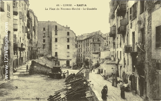 Carte postale de Bastia