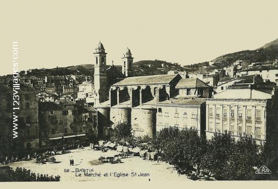 Carte postale de Bastia