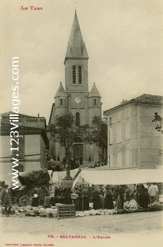 Carte postale de Salvagnac