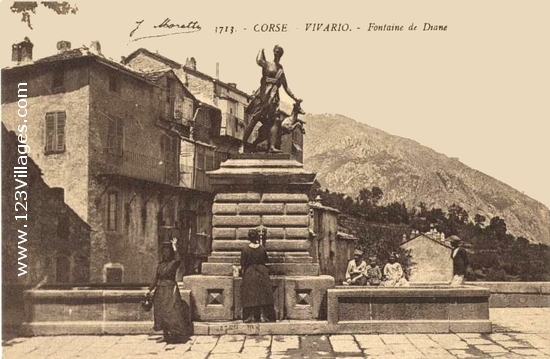 Carte postale de Vivario