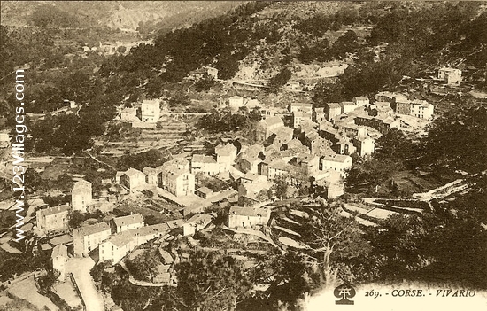 Carte postale de Vivario