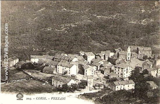 Carte postale de Vezzani