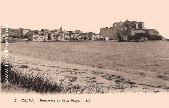 Carte postale de Calvi