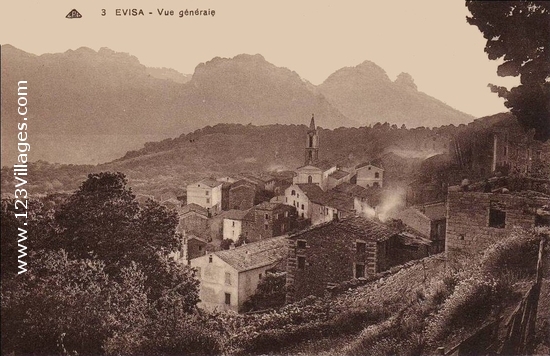 Carte postale de Évisa