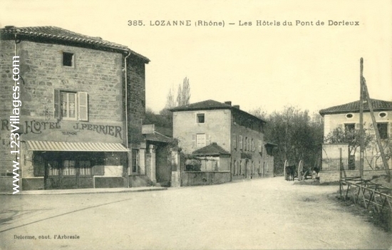 Carte postale de Lozanne