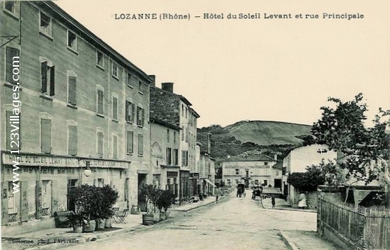 Carte postale de Lozanne