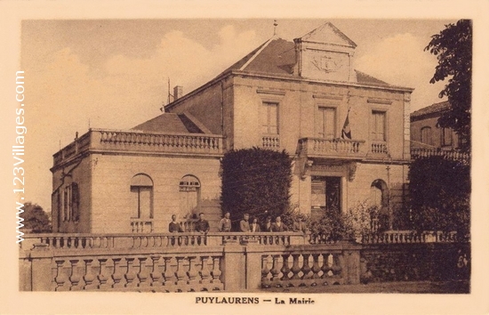 Carte postale de Puylaurens