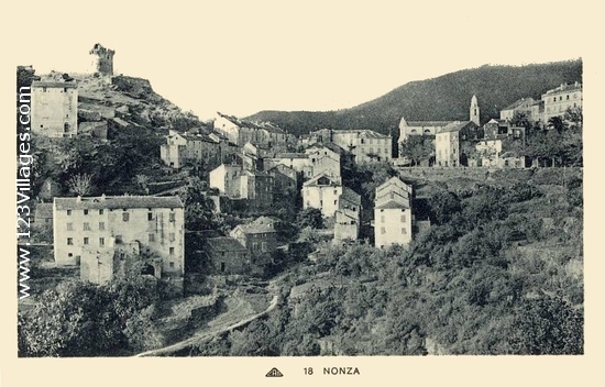 Carte postale de Nonza