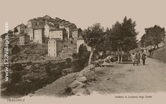 Carte postale de Tralonca