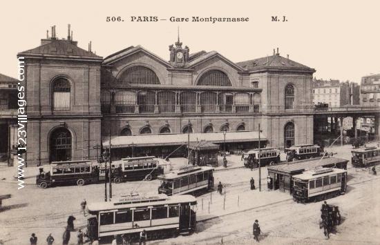 Carte postale de Paris 15ème arrondissement