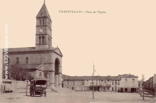 Carte postale de Chauffailles