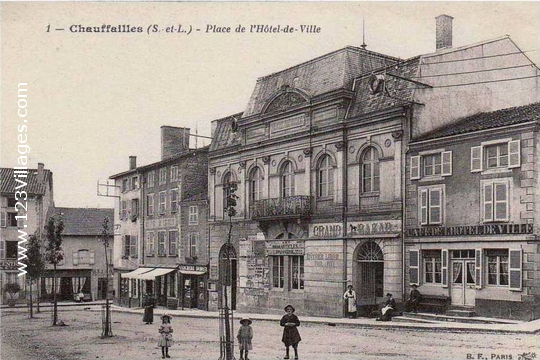 Carte postale de Chauffailles