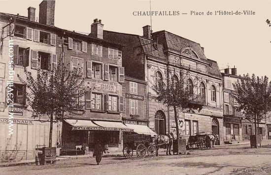 Carte postale de Chauffailles