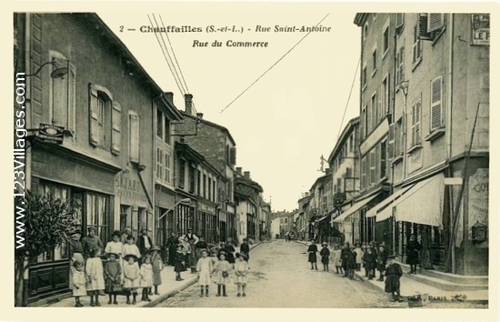 Carte postale de Chauffailles