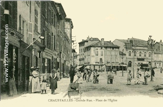 Carte postale de Chauffailles