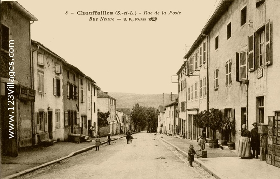 Carte postale de Chauffailles