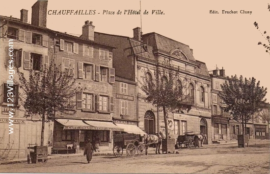 Carte postale de Chauffailles